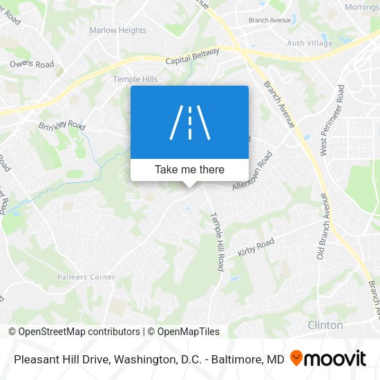 Pleasant Hill Drive map