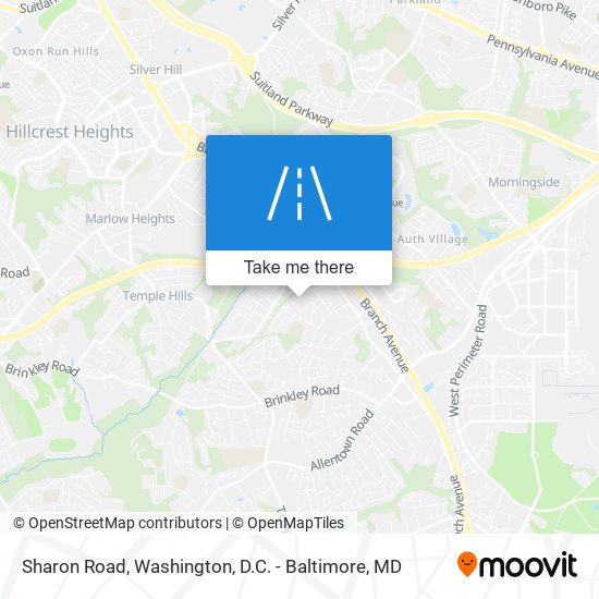 Mapa de Sharon Road