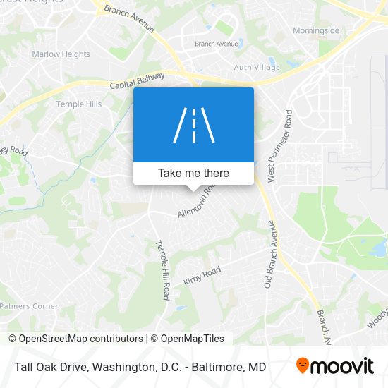 Mapa de Tall Oak Drive
