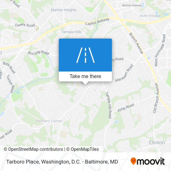 Mapa de Tarboro Place