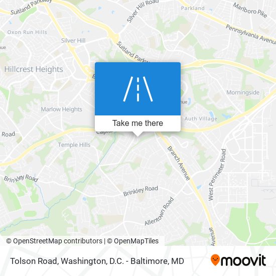Mapa de Tolson Road