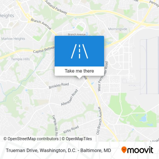 Mapa de Trueman Drive