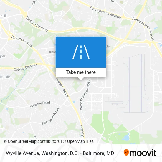 Wyville Avenue map