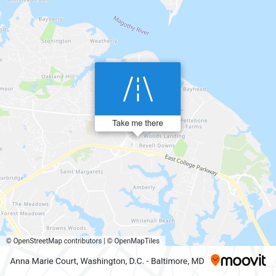 Mapa de Anna Marie Court