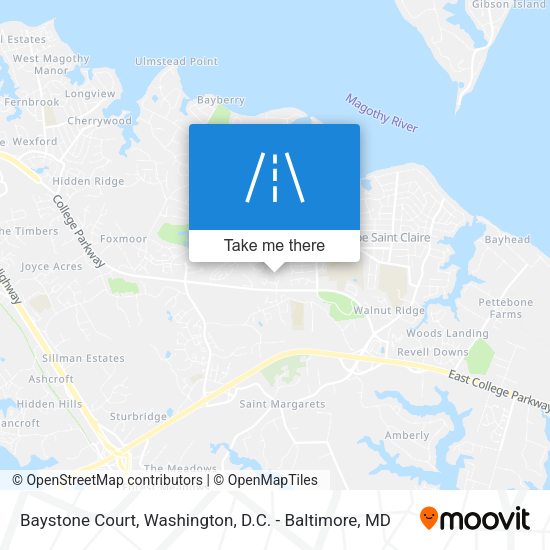 Baystone Court map