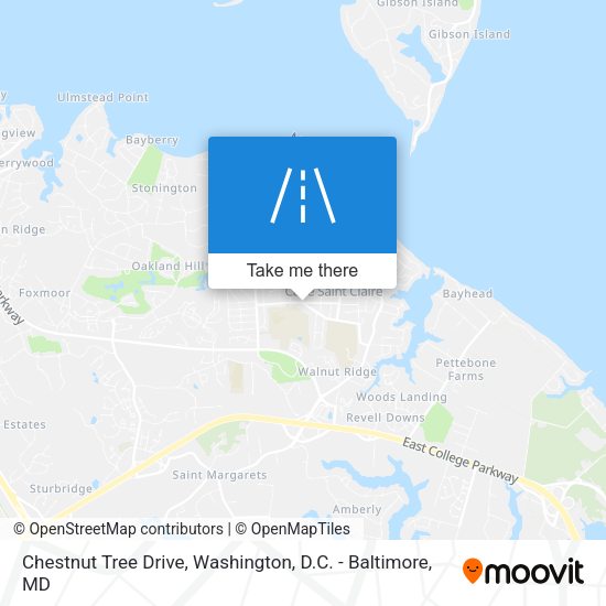 Chestnut Tree Drive map
