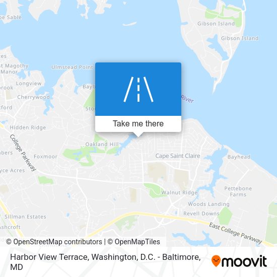 Mapa de Harbor View Terrace