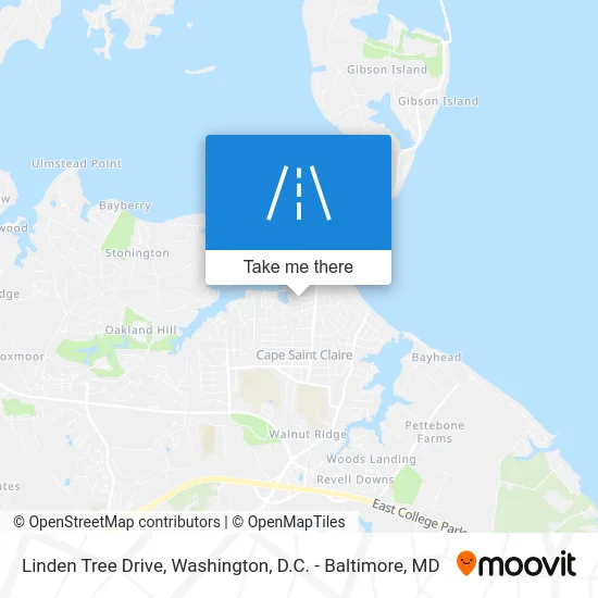 Linden Tree Drive map