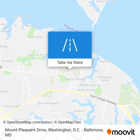 Mount Pleasant Drive map