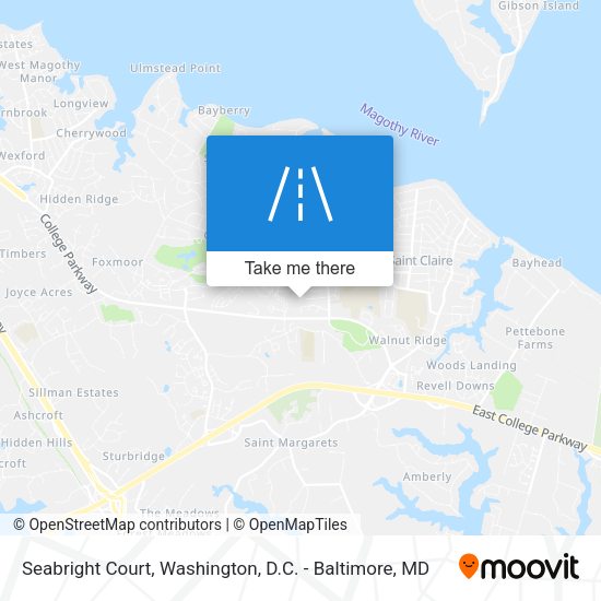 Seabright Court map