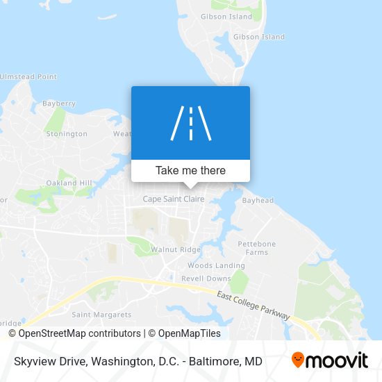 Mapa de Skyview Drive