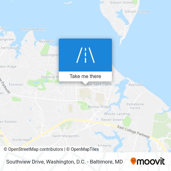 Mapa de Southview Drive