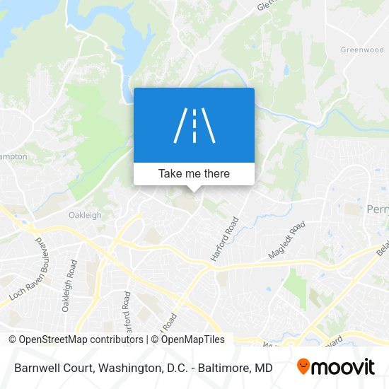 Barnwell Court map