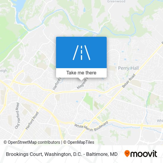 Mapa de Brookings Court