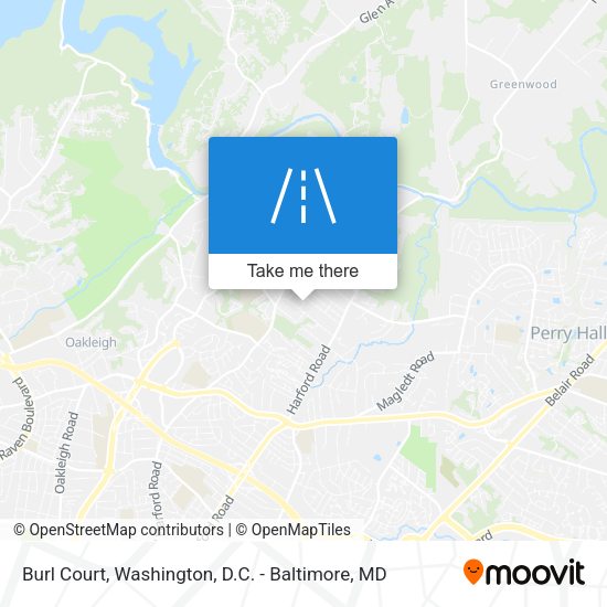 Burl Court map