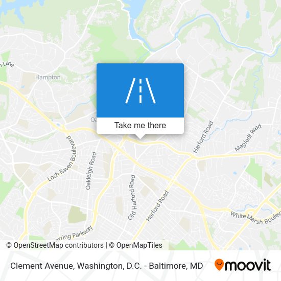 Clement Avenue map