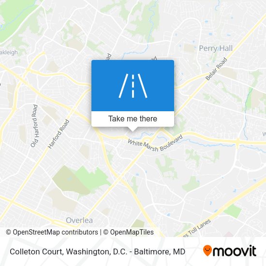 Mapa de Colleton Court