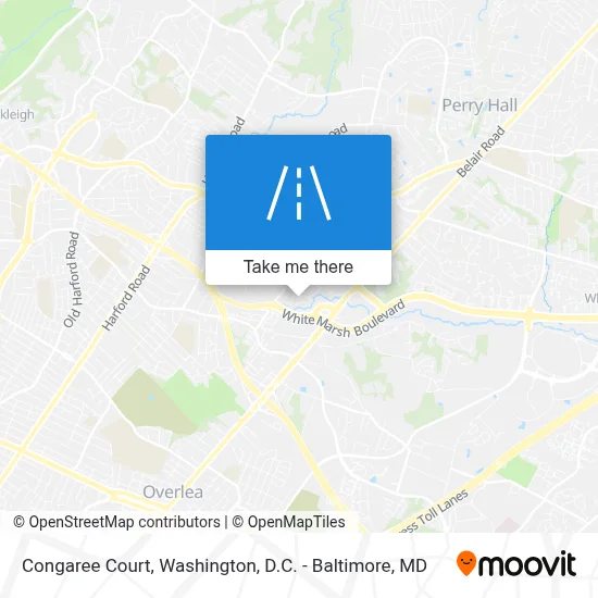 Congaree Court map