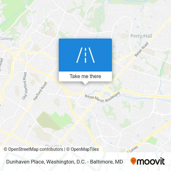 Dunhaven Place map