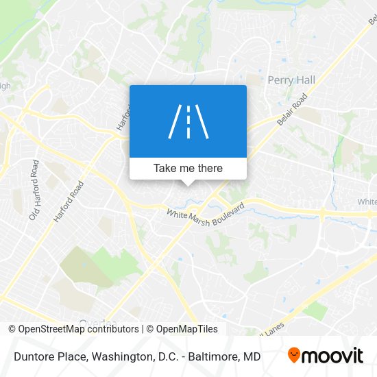 Mapa de Duntore Place