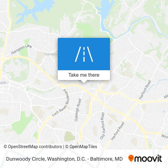 Mapa de Dunwoody Circle