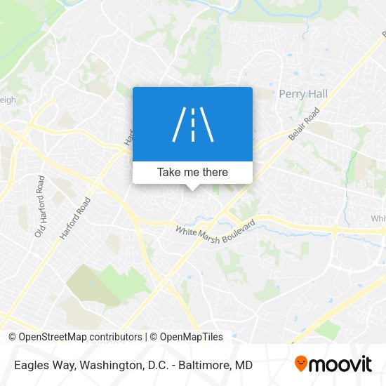 Eagles Way map