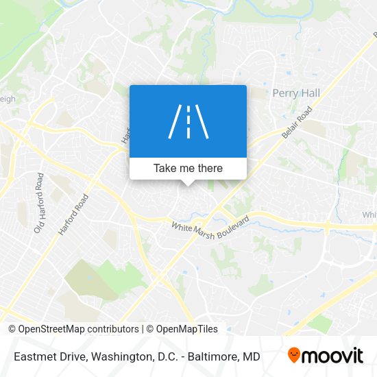 Mapa de Eastmet Drive