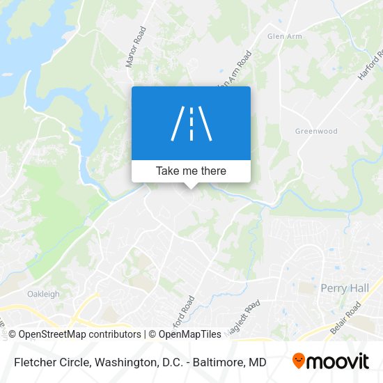 Fletcher Circle map