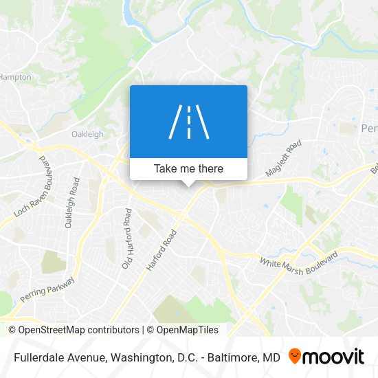 Fullerdale Avenue map