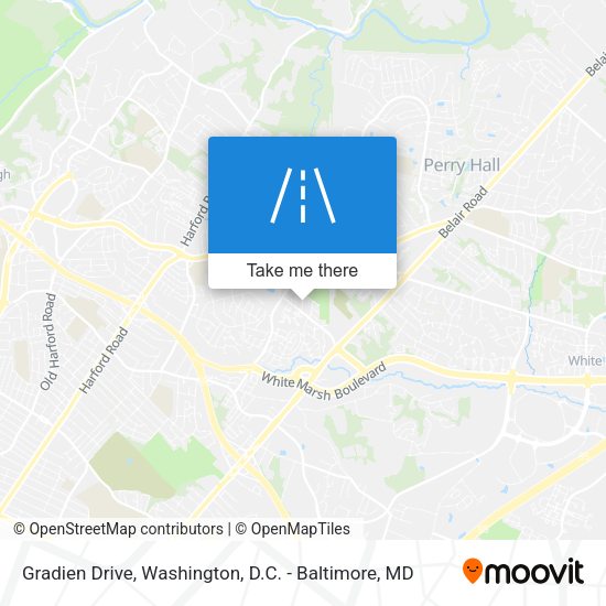 Mapa de Gradien Drive