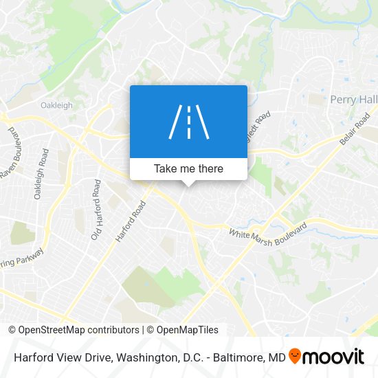 Mapa de Harford View Drive