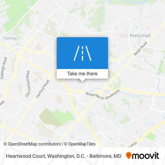 Mapa de Heartwood Court
