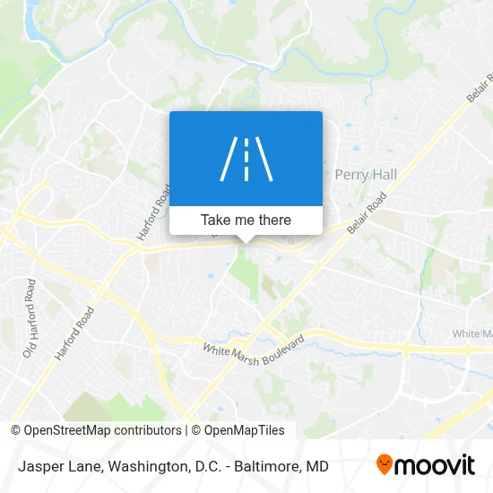 Jasper Lane map