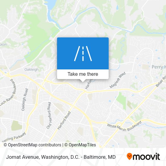 Jomat Avenue map