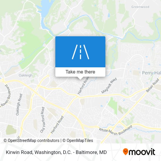 Kirwin Road map