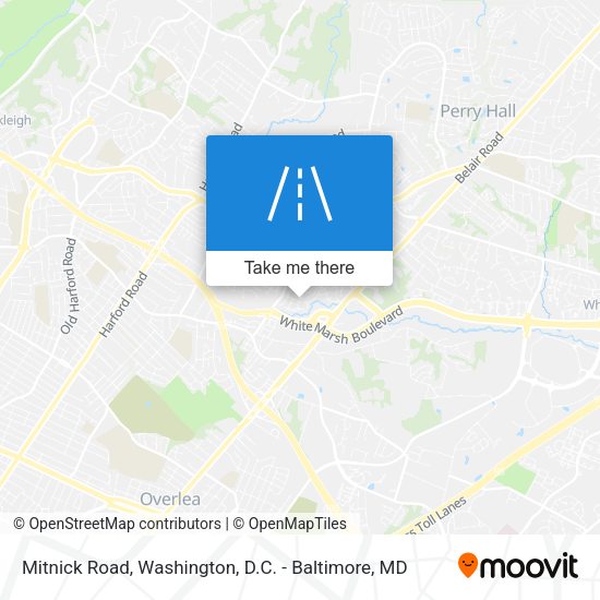 Mapa de Mitnick Road
