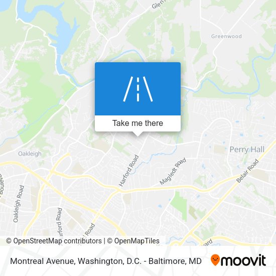Montreal Avenue map