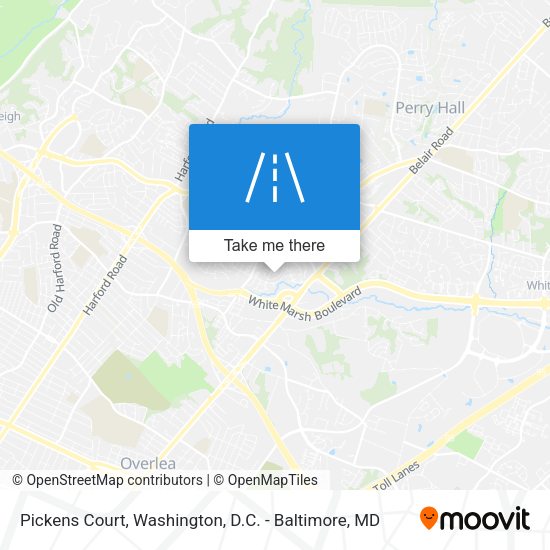 Pickens Court map