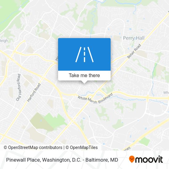 Mapa de Pinewall Place