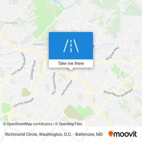 Richmond Circle map