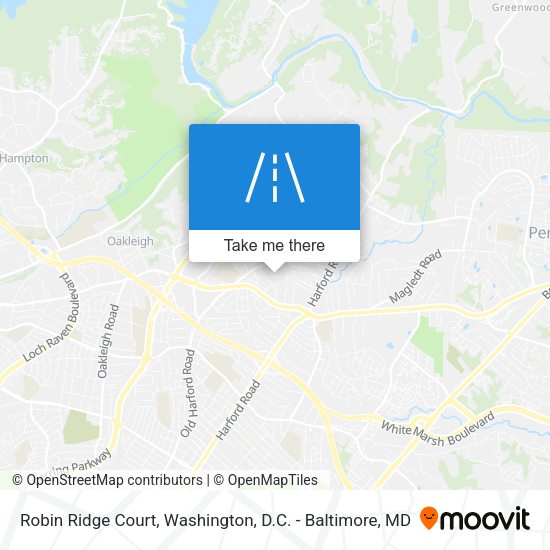 Robin Ridge Court map