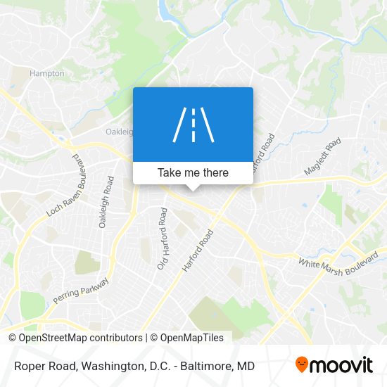 Roper Road map