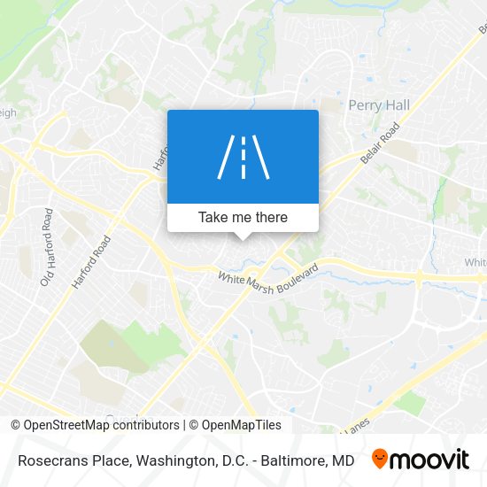 Rosecrans Place map