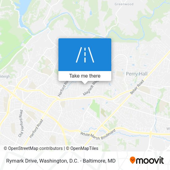 Mapa de Rymark Drive