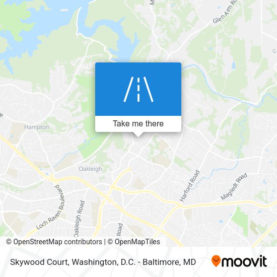 Mapa de Skywood Court
