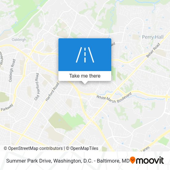 Summer Park Drive map