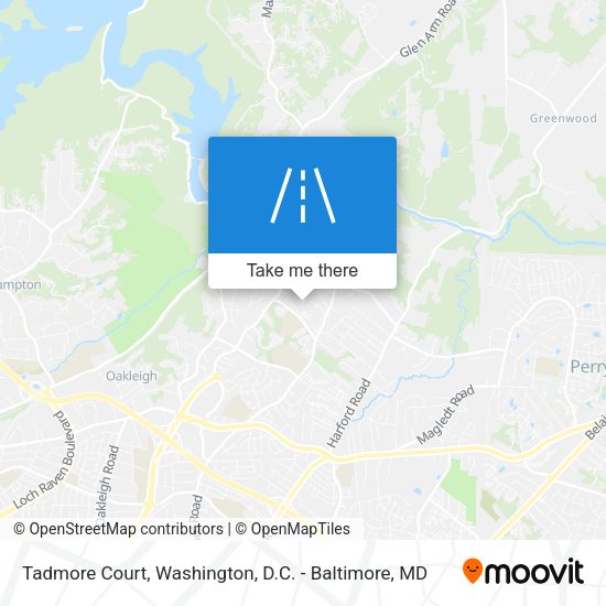 Mapa de Tadmore Court