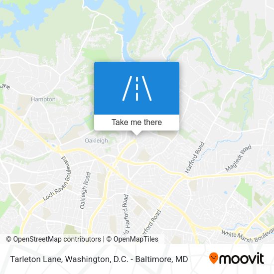 Mapa de Tarleton Lane