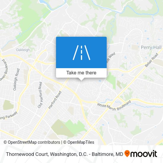 Thornewood Court map