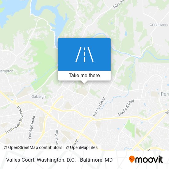 Valles Court map